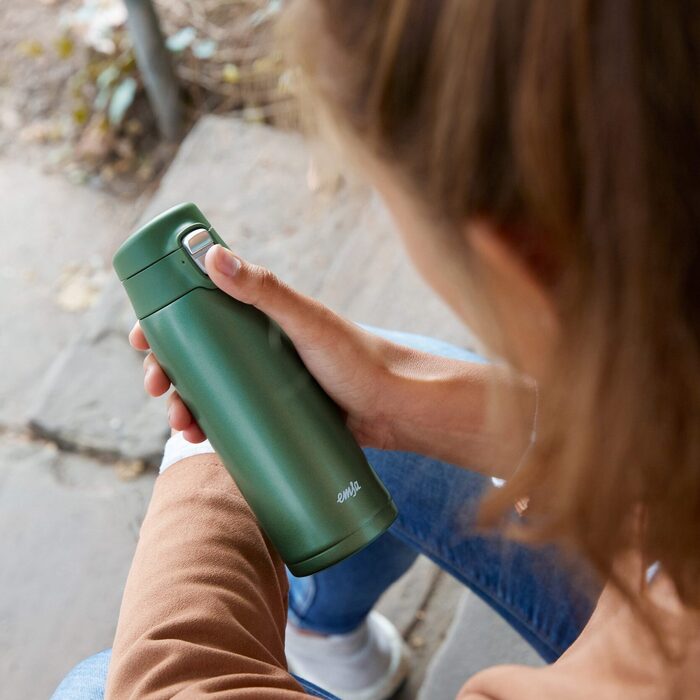 Спортивная бутылка 0,4 л Green Travel Mug Emsa