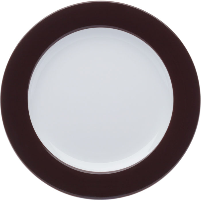 Тарелка для завтрака / обеда 23 см, коричневая Pronto Colore Kahla