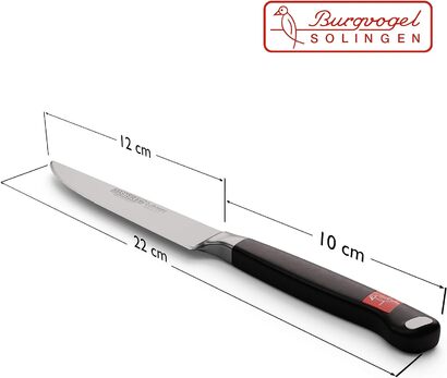 Набор ножей для стейка 12 см, 4 предмета Burgvogel Solingen