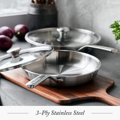 Набор сковородок 2 предмета Stainless Steel Merten & Storck