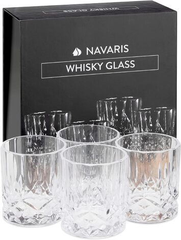 Набор стаканов для виски 290 мл, 4 предмета Navaris