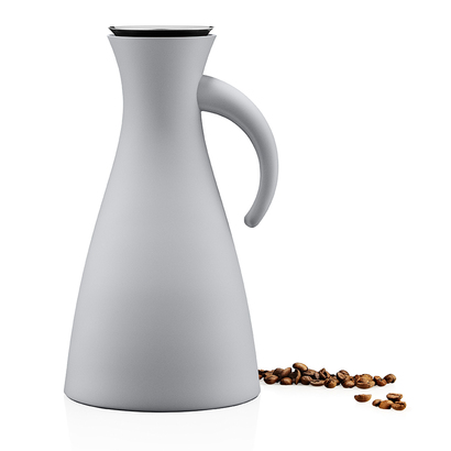 Кофейный вакуумный кувшин 1 л светло-серый Kaffee-Isolierkanne Eva Solo