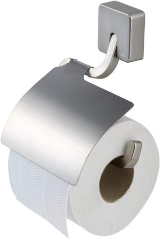 Держатель для туалетной бумаги с крышкой 13,5 см, матовый Tiger
