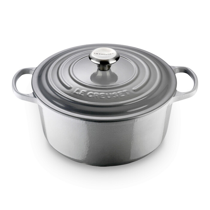 Кастрюля круглая 4,2 л дымчато-серая Le Creuset