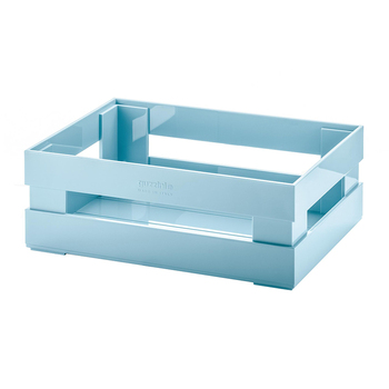 Ящик для хранения 22,5х8х15,5 см голубой Tidy & Store S Guzzini