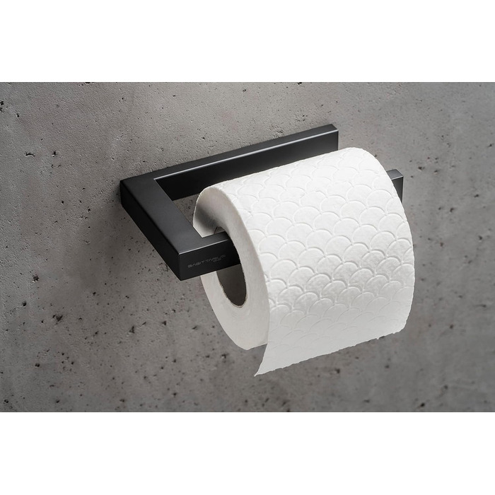 Держатель для туалетной бумаги 15 см, черный Sagittarius One