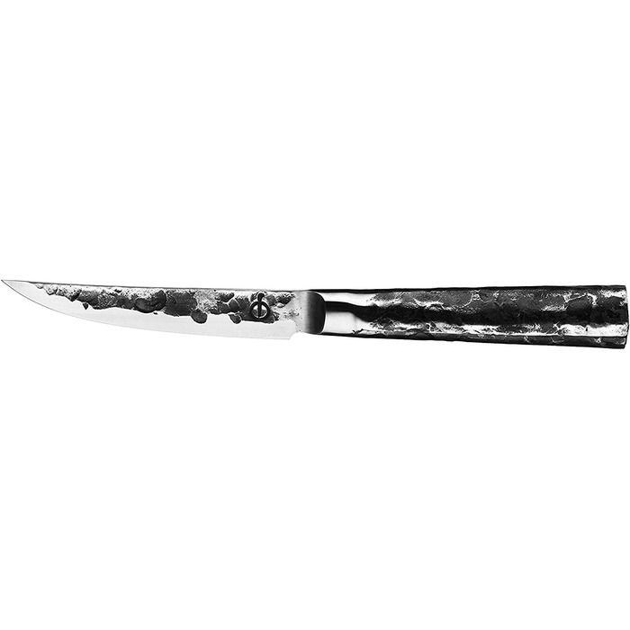 Кованй интенсивнй нож для стейка, 4 части, ручной работ, в деревянной коробке