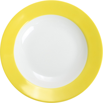Тарелка для супа 22 см, желтая Pronto Colore Kahla