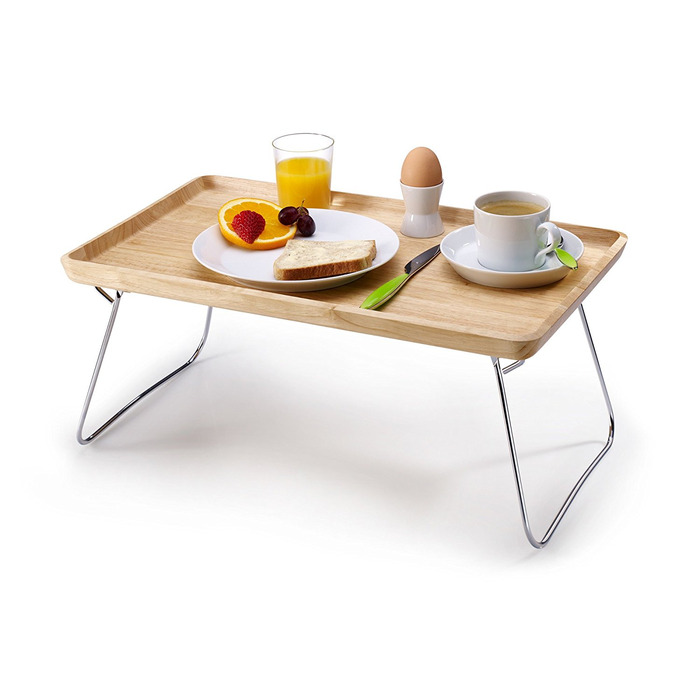 Столик для завтрака в постель, каучуковое дерево 53 x 32 см Continenta
