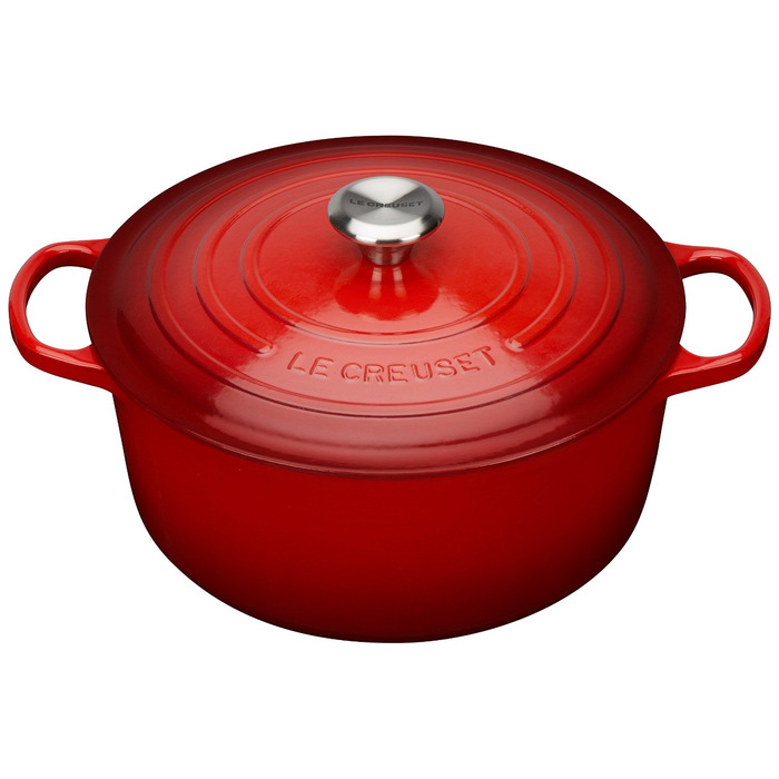 Кастрюля / жаровня 28 см, красный Le Creuset