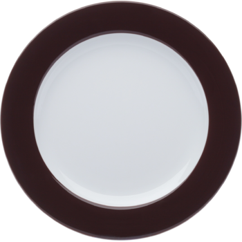 Тарелка для завтрака / обеда 23 см, коричневая Pronto Colore Kahla