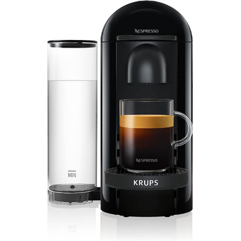 Капсульная кофемашина 230 мл, черная Nespresso Vertuo XN9038 Krups