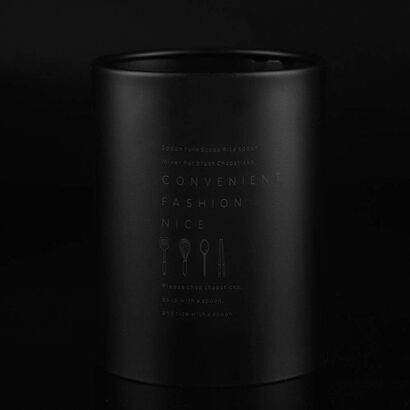 Контейнер для кухонных принадлежностей 10 x 13 см, черный Jenngaoo
