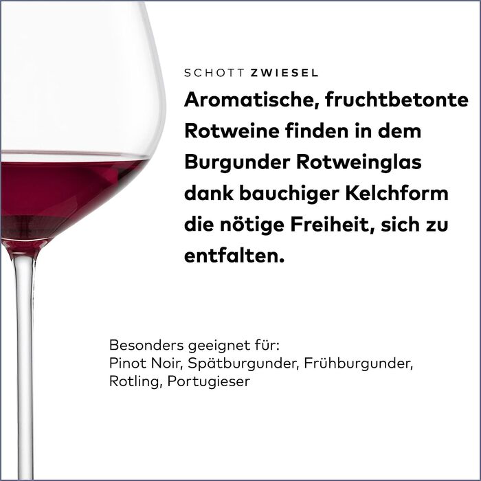 Набор из 6 бокалов для красного вина 730 мл Schott Zwiesel Fortissimo Burgundy