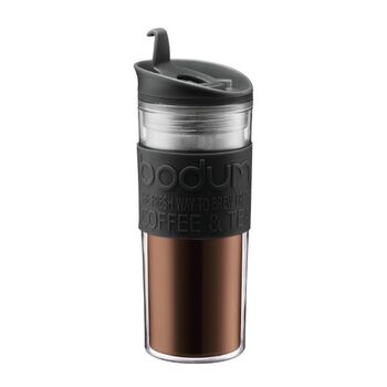 Кружка вакуумная черная, 0,45 л, Travel Mug Bodum