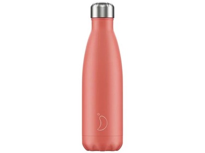 Вакуумная бутылка для воды 0,5 л, коралловая Pastel Coral CHILLY'S