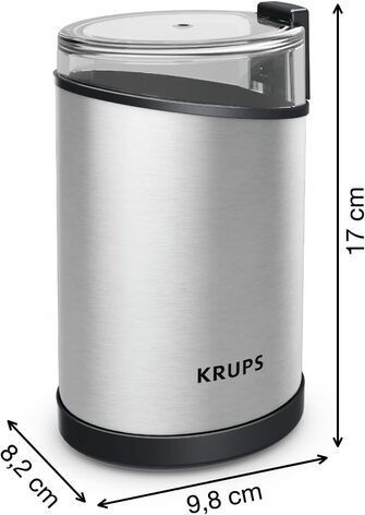 Кофемолка 75 г 200 Вт Fast Touch GX204D Krups