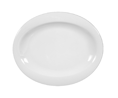Тарелка пирожковая овальная 19 см белая Top Life Seltmann