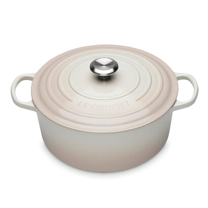 Кастрюля/жаровня 26 см Meringue Le Creuset