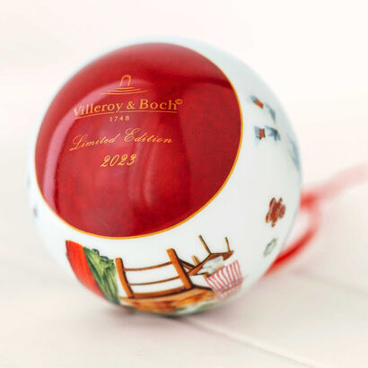 Елочное украшение шар 6,5 см Annual Christmas Edition 2023 Villeroy & Boch