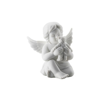 Фигурка "Ангел с плюшевым мишкой" 10,7 см матовая Angels Rosenthal