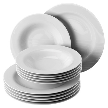 Набор посуды (тарелки) для обеда, 12 предметов Moon Rosenthal