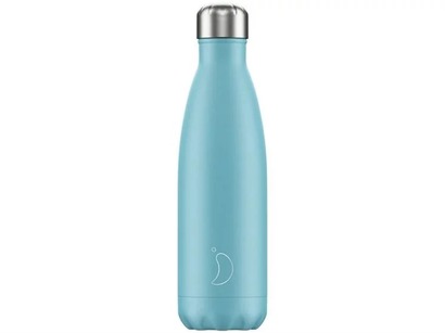 Вакуумная бутылка для воды 0,5 л, голубая Pastel Blue CHILLY'S
