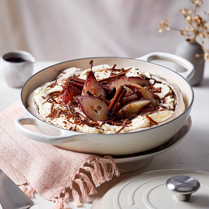 Жаровня 30 см Meringue Le Creuset