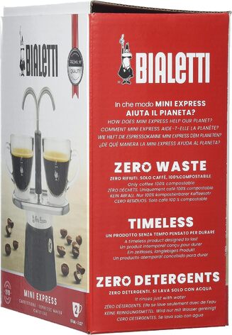 Кофеварка для эспрессо на 2 чашки Mini Express Bialetti