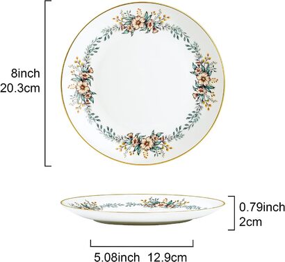 Набор тарелок для пасты 20 см, 4 предмета Fanquare
