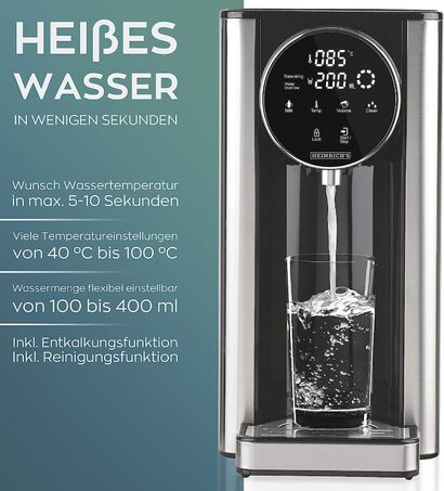 Дозатор горячей воды 2.7 л 2600 Вт HWS 8731 Heinrich´s