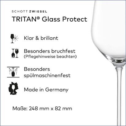 Набор из 6 бокалов для белого вина 404 мл  Schott Zwiesel Fortissimo
