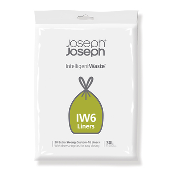 Пакеты для мусора IW6 30 л черные 20 шт Totem Compact Joseph Joseph
