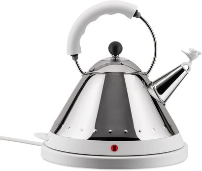 Чайник электрический 1,5 л белый/металлик Electric kettle Alessi