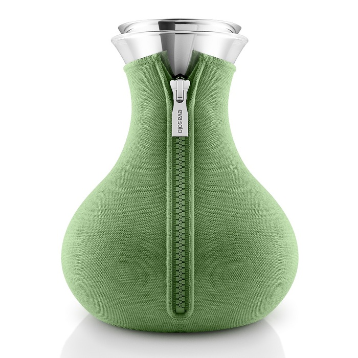 Чайник заварочный tea maker в неопреновом текстурном чехле 1 л  светло-зелёный Eva Solo