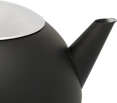 Заварочный чайник Bredemeijer из нержавеющей стали, 1.2 л, матовый черный