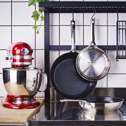 Сковорода из нержавеющей стали 28 см CC003578-001 KitchenAid