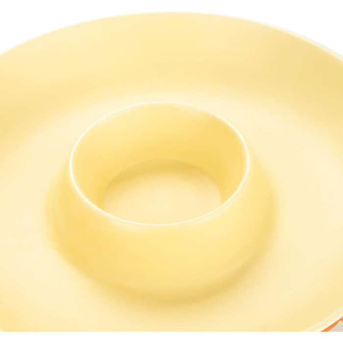 Желтая тарелка в форме сомбреро 24 см Balvi