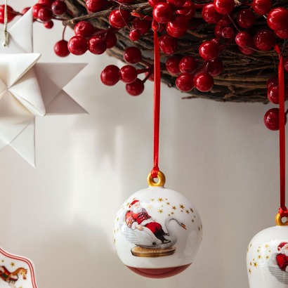 Елочное украшение шар 6,5 см Annual Christmas Edition 2024 Villeroy & Boch