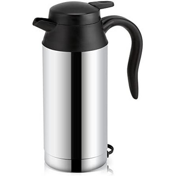 Автоматический лектрический чайник обемом 750 мл, нержавеющая сталь, 12 В, прикуриватель для путешествий, водонагреватель, лектрический чайник для вод, кофе, напитков, нагреватель