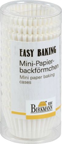 Набор форм для выпечки мини-маффинов, 200 шт, 4,5 см, белый, Easy Baking RBV Birkmann