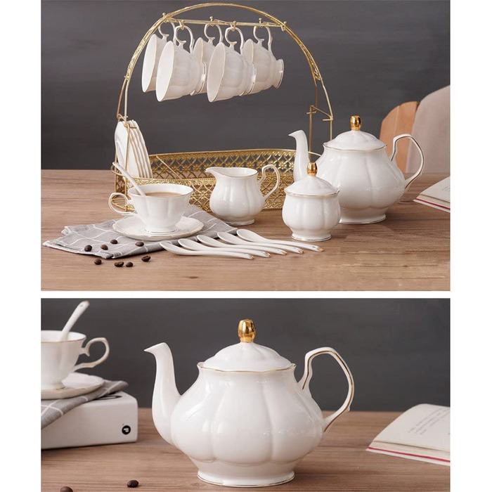 Английский керамический чайный сервиз ufengke 15 предметов