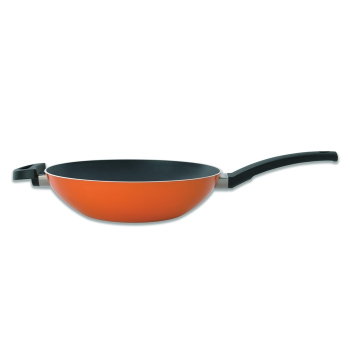 Сковорода-вок 28 см, 3,2 л, оранжевая Eclipse Berghoff