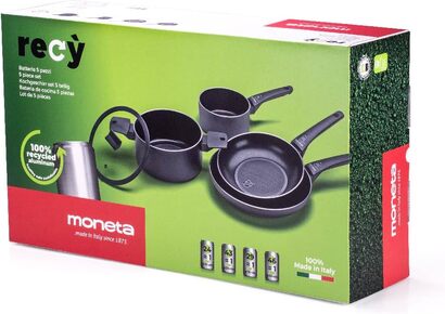 Набор кухонной посуды 5 предметов  Moneta Recy