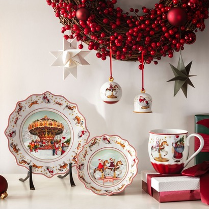 Елочное украшение колокольчик 6,9 см Annual Christmas Edition 2024 Villeroy & Boch