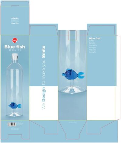 Бутылка с рыбкой 1,2 л Balvi