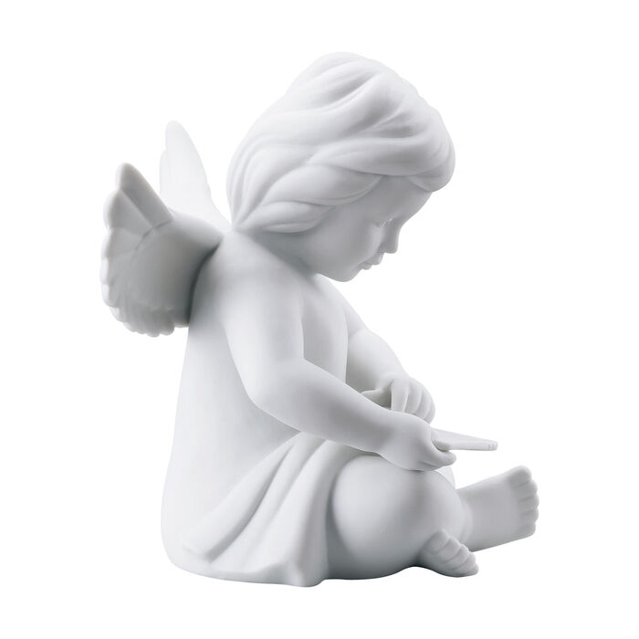 Фигурка "Ангел с планшетом" 14,2 см матовая Angels Rosenthal