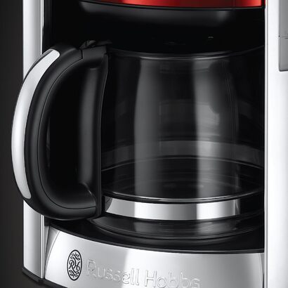 Цифровая кофемашина на 12 чашек, кувшин 1,5 л, 1000 Вт и тостер  с 6-ю уровнями поджаривания 1670 Вт Russell Hobbs Luna Colours+ 