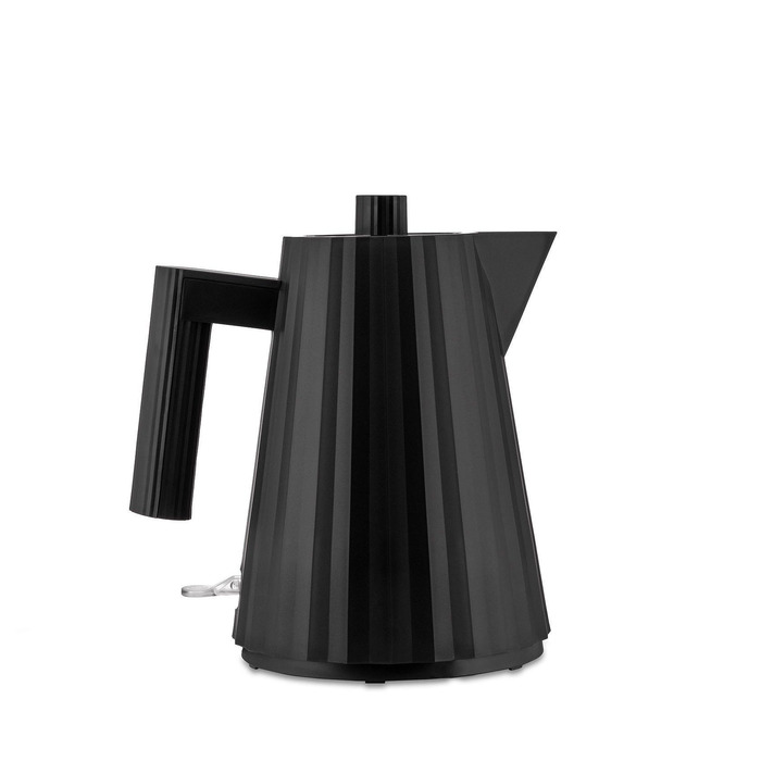 Электрический чайник 1 л, черный Plissé Alessi