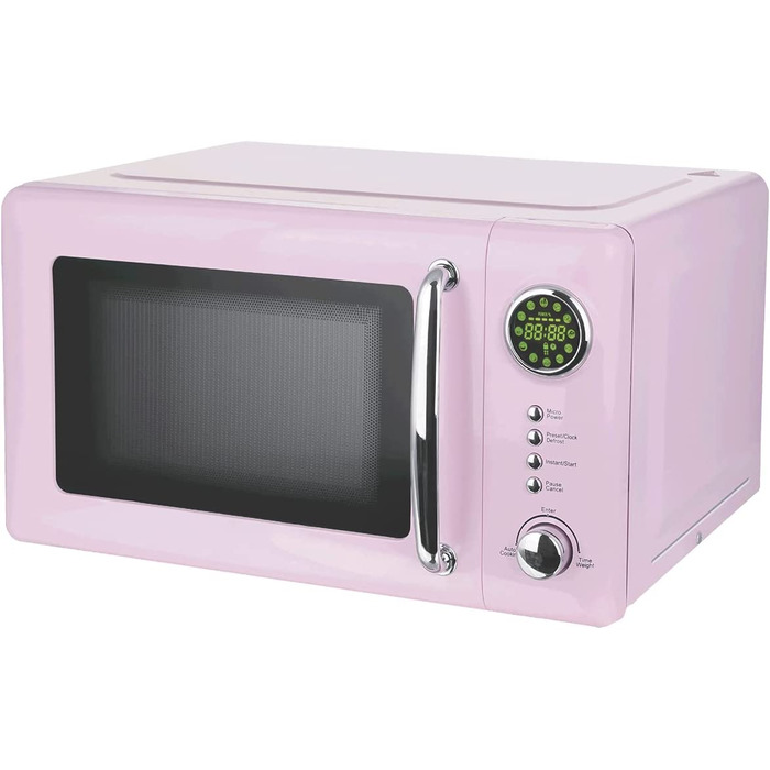 Микроволновая печь Epiq мощностью 700 Вт, вместимостью 20 литров, дизайнерская микроволновая печь розового цвета
